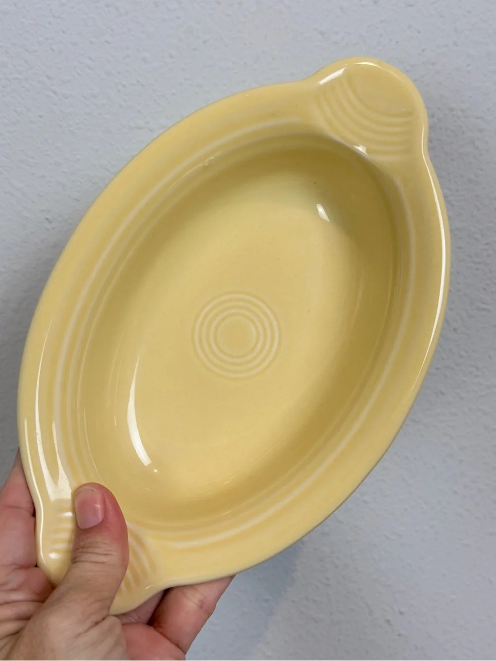 Fiesta Ivory Individual Casserole Dish 9 inch